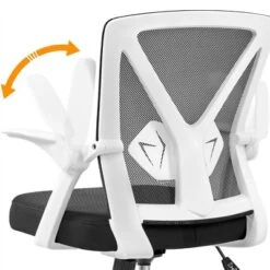 Yaheetech Mesh Office Chair Ergonomic Computer Chair -Furniture GUEST 7c80a81d 9401 447a a152 123f1f4b02ce