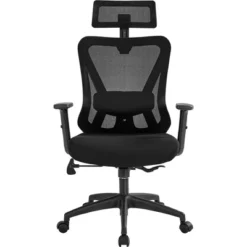 Yaheetech High Back Mesh Office Desk Chair With Multi-adjustable Headrest -Furniture GUEST 7dcc56c0 6845 47ef 81d7 32a5268a08e2