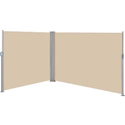 Yaheetech 71 Inches Height Side Awning Double Retractable Screen For Privacy Patio Garden -Furniture GUEST 7dfc394d eb0c 4401 ad73 61f463339c06