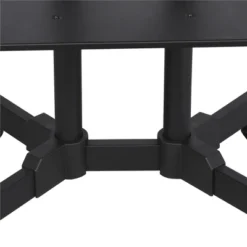 Yaheetech Adjustable Mobile TV Stand Metal TV Cart Black -Furniture GUEST 7e5dfb66 aa3f 42f7 947a 753a58f8e3f4