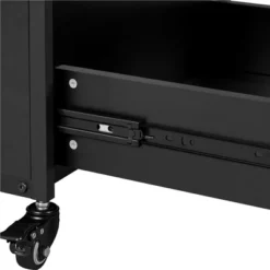 Yaheetech Mobile Office File Cabinet Industrial Vintage Rolling File Cabinet -Furniture GUEST 7eea6cc1 f727 4c06 b37c 1bf812332b4b