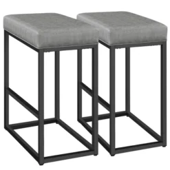 Yaheetech 30"H Bar Stools Backless Industrial Stool Modern Upholster Set Of 2 15 Yaheetech 30"H Bar Stools Backless Industrial Stool Modern Upholster Set Of 2 -Furniture GUEST 7f213665 58fe 4d34 9b13 6168f4878f10
