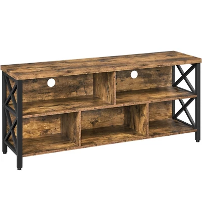 Yaheetech TV Stand For TVs Up To 65 Inch With Storage Compartments 8 Yaheetech TV Stand For TVs Up To 65 Inch With Storage Compartments - Image 8