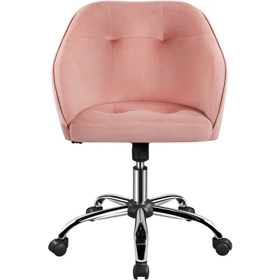 Yaheetech Velvet Desk Chair For Home Office, Soft Height Adjustable 360° Swivel Computer Chair 8 Yaheetech Velvet Desk Chair For Home Office, Soft Height Adjustable 360° Swivel Computer Chair - Image 8