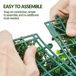 Yaheetech 6PCS Artificial Boxwood Panels Green Wall Decor Green -Furniture GUEST 832d6e6f 0a00 4576 b047 a9670d1c9df1