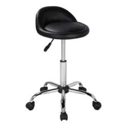 Yaheetech Height Adjustable Modern PU Leather Rolling Bar Stool Salon Stool 17 Yaheetech Height Adjustable Modern PU Leather Rolling Bar Stool Salon Stool -Furniture GUEST 8666f505 8c5c 4c3a 9ee3 afb7e6793b51
