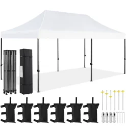 Yaheetech 10×20 FT Commercial Pop Up Canopy Tent -Furniture GUEST 8b570a1e 3123 4678 bf57 27c05d22e83f