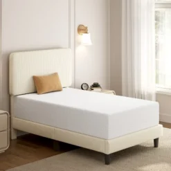 Yaheetech 12" Gel Memory Foam Mattress With Green Tea Scent, Cooling Tech, 3 Foam Layers -Furniture GUEST 9018d48f b763 4cf8 9a87 37a096bfbbfb