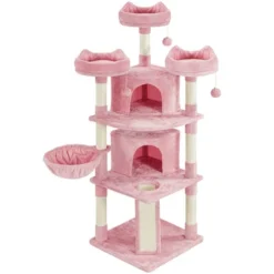 Yaheetech 69"H Large Plush Cat Tree With Platforms For Kittens Cats -Furniture GUEST 919d69c8 121a 4b63 87c6 2f0483bdd765
