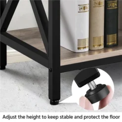 Yaheetech Industrial TV Stand TV Console With Storage -Furniture GUEST 94304ccc 759f 41c0 99a9 710170156815