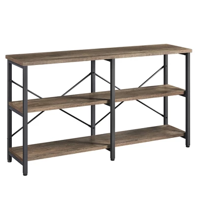 Yaheetech 3 Tiers Wood Console Table Industrial Sofa Table 9 Yaheetech 3 Tiers Wood Console Table Industrial Sofa Table - Image 9
