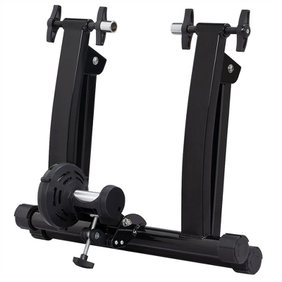 Yaheetech Foldable Indoor Bike Trainer Magnetic Resistance Bicycle Turbo Trainer, Black 9 Yaheetech Foldable Indoor Bike Trainer Magnetic Resistance Bicycle Turbo Trainer, Black - Image 9