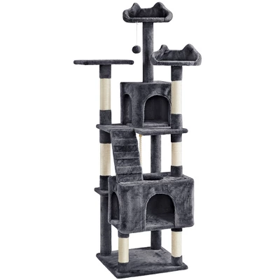 Yaheetech 72inch Multi Level Cat Tree Cat Tower 10 Yaheetech 72inch Multi Level Cat Tree Cat Tower - Image 10