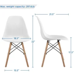 Yaheetech Modern Dining Chairs With Natural Beech Wood Set Of 4 13 Yaheetech Modern Dining Chairs With Natural Beech Wood Set Of 4 -Furniture GUEST 9759cccb 83e3 4822 b53b eff5223ccb6a