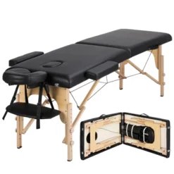 Yaheetech Portable And Adjustable Massage Table Bed, Spa Table With Headrest, Armrest, Hand Pallet, Face Cradle -Furniture GUEST 9776d152 9b67 4c87 aad0 3c040f40e689