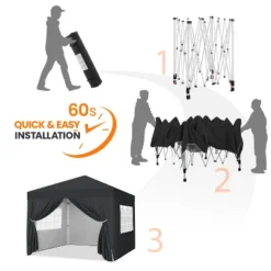 Yaheetech Adjustable 8x8 FT Pop Up Canopy Tent 12 Yaheetech Adjustable 8x8 FT Pop Up Canopy Tent -Furniture GUEST 97eb207f 26c7 4e9e 8cc6 63d72b5e743c