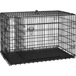 Yaheetech Metal Dog Crate For Small To Medium-Sized Dogs, Black -Furniture GUEST 983f2048 5585 483a aab6 1339e224f2f0