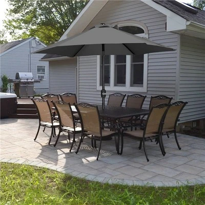 Yaheetech 7.5FT Patio Umbrella Market Umbrella For Garden, Backyard, Pool, Beach 1 Yaheetech 7.5FT Patio Umbrella Market Umbrella For Garden, Backyard, Pool, Beach