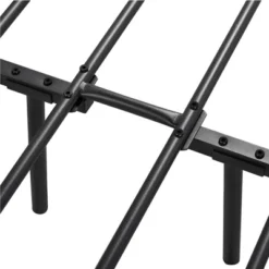 Yaheetech Metal Canopy Bed Frame, Four-poster Canopied Platform Bed With Arched Headboard -Furniture GUEST 98897ae6 5328 4481 b84d 44d7e8d686eb