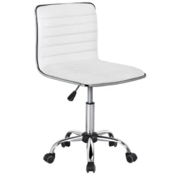 Yaheetech PU Leather Armless Office Chair Desk Chair With Wheels 25 Yaheetech PU Leather Armless Office Chair Desk Chair With Wheels -Furniture GUEST 98aa0686 d979 4835 bc54 93cc52c5a9dc