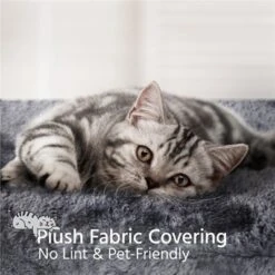 Yaheetech 33.5" Cat Condo With Plush Perch For Small Cats -Furniture GUEST 9fb14cad ceeb 43e5 98c7 2e148bf8b0d0