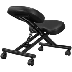 Yaheetech Ergonomic Kneeling Chair Adjustable Knee Stool Posture Corrective Chair,Black -Furniture GUEST 9fba6c54 62e2 461f aafe 7fd2ca560176