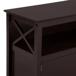 Yaheetech High Quality TV Stand Large Display TV Cabinet Shelf W/2 Storage Doors,Espresso -Furniture GUEST 9fd6e63d 5dad 4a7f b48e 5b2f6959c2a5