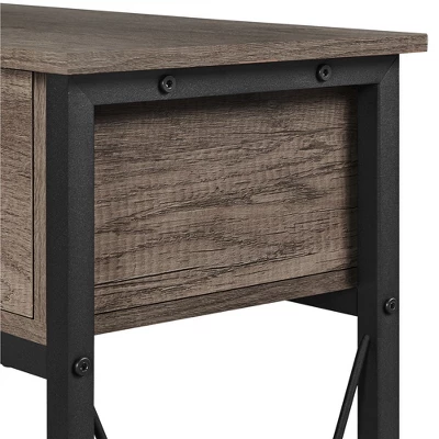 Yaheetech Minimalist 3 Tier Console Table With 2-Drawers & 2-Shelves 4 Yaheetech Minimalist 3 Tier Console Table With 2-Drawers & 2-Shelves - Image 4