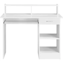 Yaheetech Home Office Wood Computer Desk With Storage Drawers -Furniture GUEST a2619638 ef0a 42b9 bd2d dc2c419373df