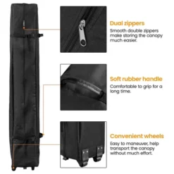 Yaheetech Pop-up Canopy Tent 12'X12' For Home Backyard Parties -Furniture GUEST a33178a1 585b 4e97 8fe5 2e22ff3321a0