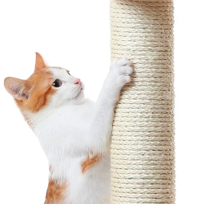 Yaheetech 35" Wooden Cat Tower Activity Center With 2 Condos - Dark Gray 5 Yaheetech 35" Wooden Cat Tower Activity Center With 2 Condos - Dark Gray - Image 5