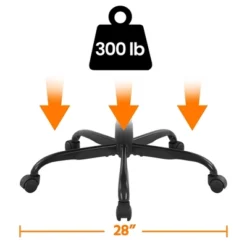 Yaheetech Ergonomic Mesh Office Chair Height Adjustable Computer Chair, Brown -Furniture GUEST a34d5d13 75ae 41fc 878d 978f86c3f014