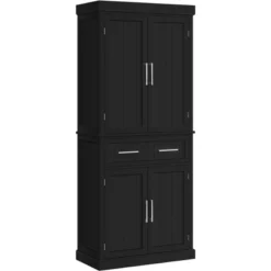Yaheetech 72.5" H Kitchen Pantry Cabinet With Adjustable Shelves For Kitchen, Dining Room 12 Yaheetech 72.5" H Kitchen Pantry Cabinet With Adjustable Shelves For Kitchen, Dining Room -Furniture GUEST a7743166 2bc8 4311 9d64 7bfac10235bd
