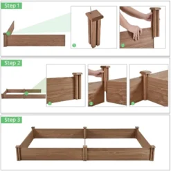 Yaheetech Wooden Raised Garden Bed -Furniture GUEST a7a7f052 21bf 4082 82e7 b1273efd7da1
