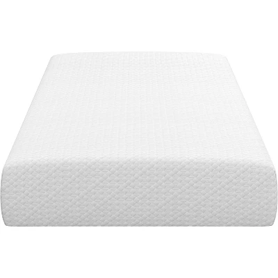 Yaheetech 10" Gel Memory Foam Mattress With Green Tea Scent, Cooling Tech, 3 Foam Layers 1 Yaheetech 10" Gel Memory Foam Mattress With Green Tea Scent, Cooling Tech, 3 Foam Layers