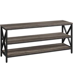 Yaheetech 55 Inch 3-Layer Shelved TV Stand Lengthened TV Cabinet Console Table 15 Yaheetech 55 Inch 3-Layer Shelved TV Stand Lengthened TV Cabinet Console Table -Furniture GUEST a91067a2 b000 4d97 ac29 203f4b5d780a