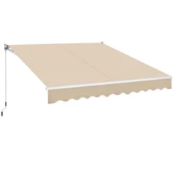 Yaheetech Patio Awning Adjustable Retractable Canopy Cover -Furniture GUEST ac18d0d6 7f18 45cb b1a4 64c474962c6b