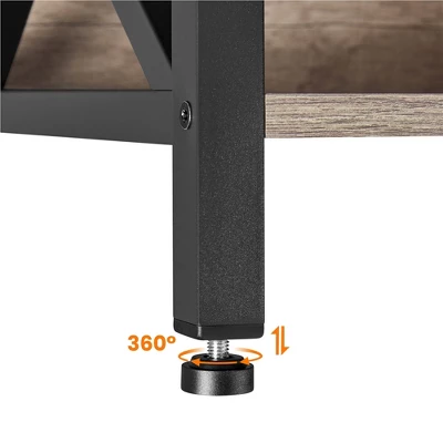 Yaheetech TV Stand For TVs Up To 65 Inch With Storage Compartments 6 Yaheetech TV Stand For TVs Up To 65 Inch With Storage Compartments - Image 6