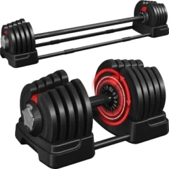 Yaheetech 2 X 2-in-1 Quick-Adjust Dumbbell Weight Set For Home Gym 13 Yaheetech 2 X 2-in-1 Quick-Adjust Dumbbell Weight Set For Home Gym -Furniture GUEST aeeb9211 05ec 4960 9910 c599fe4f6b49