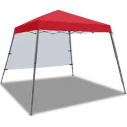Yaheetech 10x10ft Pop-Up Canopy With Sun Shade Wall Backpack Bag For Camping -Furniture GUEST aff4ae9a b57d 4345 88f3 b4bca87699a3