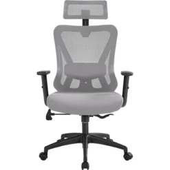 Yaheetech High Back Mesh Office Desk Chair With Multi-adjustable Headrest -Furniture GUEST b0f2f893 bccc 4f93 b5ca f04bb7dbb4f1