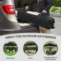 Yaheetech 8x8ft Pop-up Canopy Instant Tent -Furniture GUEST b10575b0 0456 4f45 888a 24aed9239c42