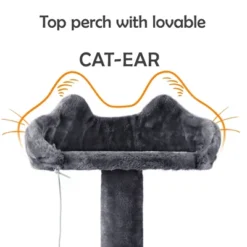 Yaheetech 61.5"H Cat Tree With 2 Condos For Kittens Small Cats 18 Yaheetech 61.5"H Cat Tree With 2 Condos For Kittens Small Cats -Furniture GUEST b32b00b0 e868 4c27 a8e1 465a6e5a89a7