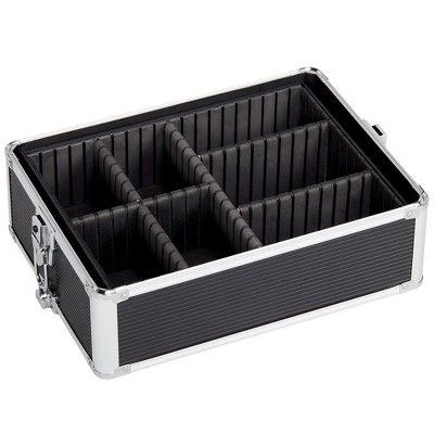 Yaheetech 4-In-1 Aluminum Rolling Cosmetic Makeup Train Cases 6 Yaheetech 4-In-1 Aluminum Rolling Cosmetic Makeup Train Cases - Image 6