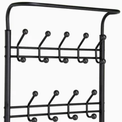 Yaheetech 74"H Metal Hall Tree Entryway Coat Rack -Furniture GUEST b4073d9e 8260 4bc4 85d9 bd220cedcc9d