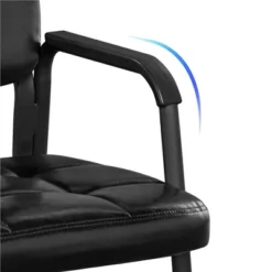 Yaheetech 2pcs Upholstered Office Reception Chairs With Armrest For Home & Office -Furniture GUEST b5e53cff d2c7 41dc 99c2 cde1775a486e