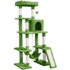 Yaheetech 63" Multilevel Plush Cat Tree With Hammock For Cats Kitchens 25 Yaheetech 63" Multilevel Plush Cat Tree With Hammock For Cats Kitchens -Furniture GUEST b5fb57b5 6321 4c54 92db fe709cf24441