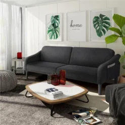 Yaheetech Upholstered Convertible Sofa Bed Futon With Adjustable Split Back 13 Yaheetech Upholstered Convertible Sofa Bed Futon With Adjustable Split Back -Furniture GUEST b65fa624 e6ad 4997 8162 4fee5309a93d