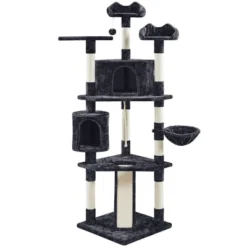 Yaheetech 79"H Large Cat Tower With Condos & Scratching Posts -Furniture GUEST b6754788 0236 492a bf49 2752f34bba15