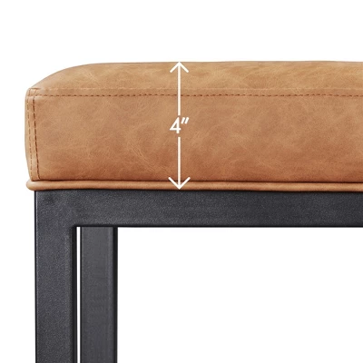 Yaheetech 30"H Bar Stools Backless Industrial Stool Modern Upholster Set Of 2 6 Yaheetech 30"H Bar Stools Backless Industrial Stool Modern Upholster Set Of 2 - Image 6